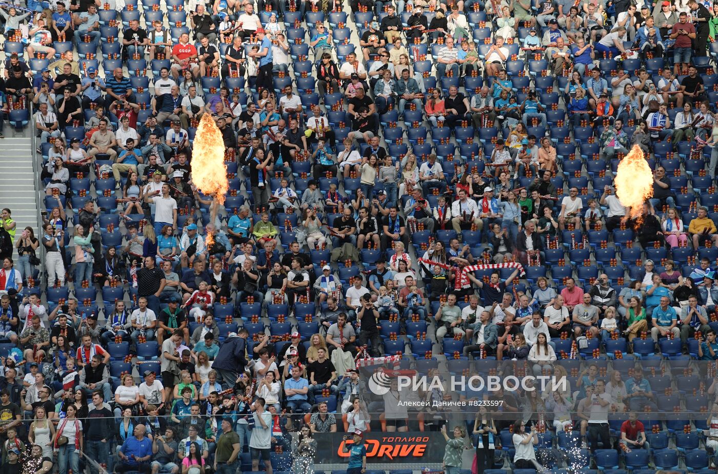 Футбол. Суперкубок России. Матч "Зенит" - "Спартак"