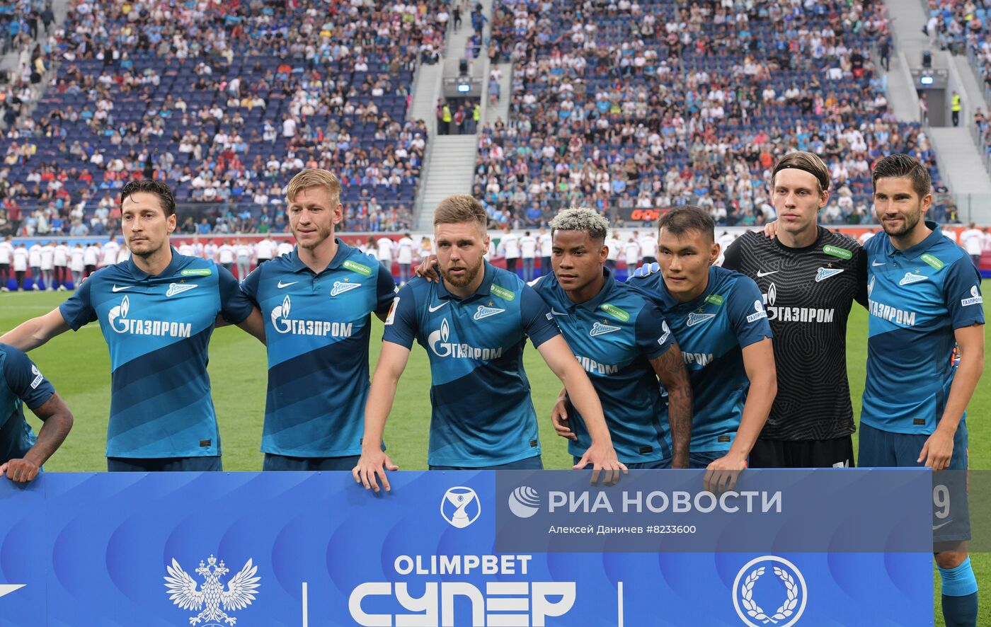 Футбол. Суперкубок России. Матч "Зенит" - "Спартак"