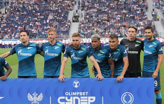 Футбол. Суперкубок России. Матч "Зенит" - "Спартак" 