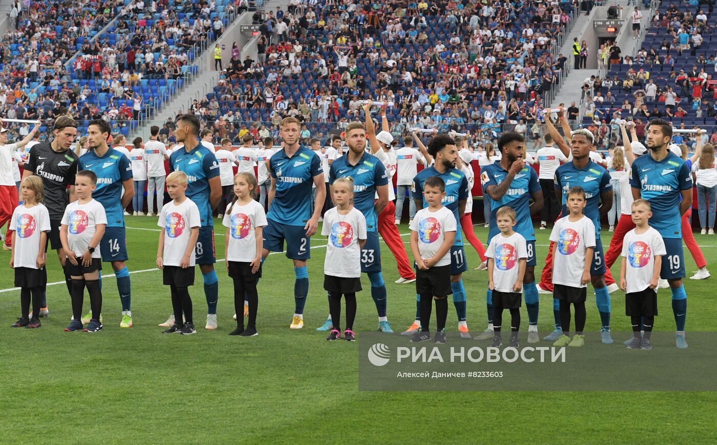 Футбол. Суперкубок России. Матч "Зенит" - "Спартак"