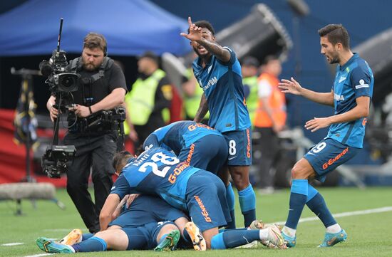 Футбол. Суперкубок России. Матч "Зенит" - "Спартак" 