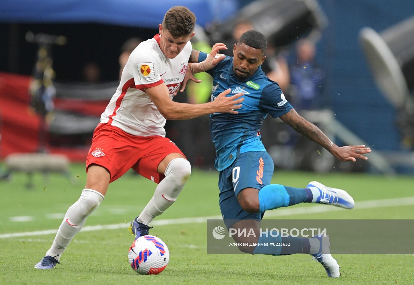 Футбол. Суперкубок России. Матч "Зенит" - "Спартак"