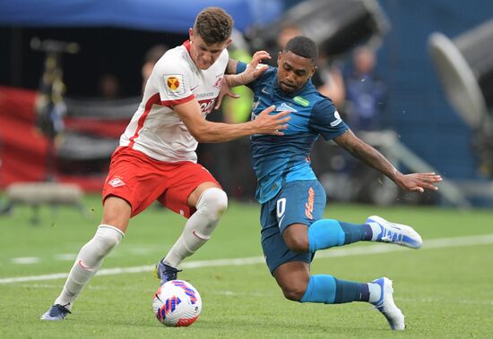 Футбол. Суперкубок России. Матч "Зенит" - "Спартак" 