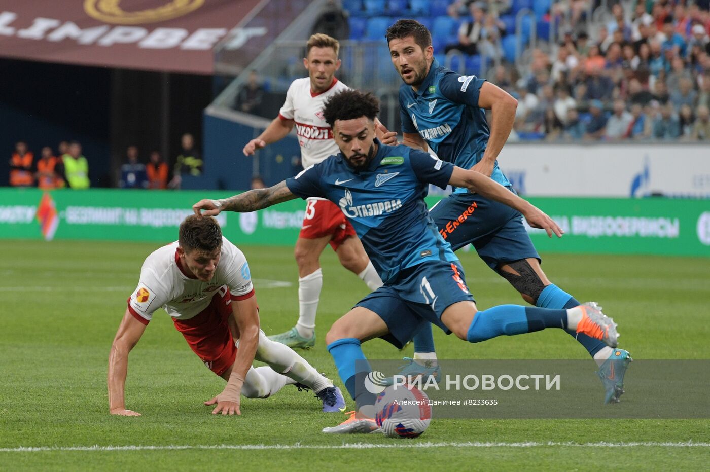 Футбол. Суперкубок России. Матч "Зенит" - "Спартак"