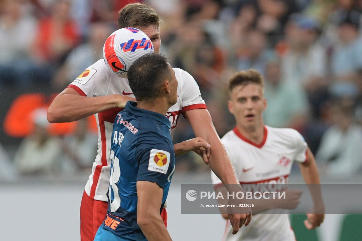 Футбол. Суперкубок России. Матч "Зенит" - "Спартак"