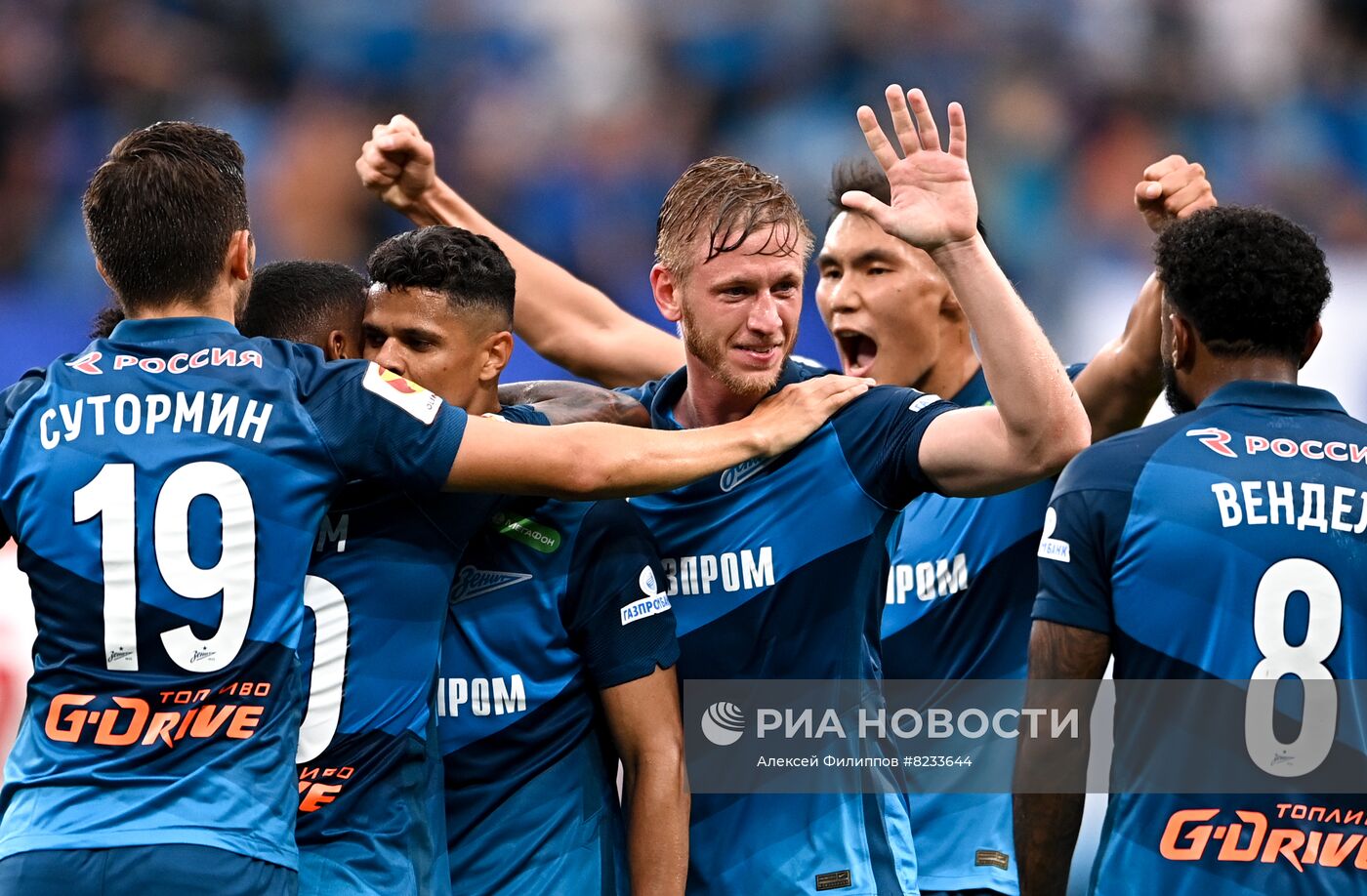 Футбол. Суперкубок России. Матч "Зенит" - "Спартак"