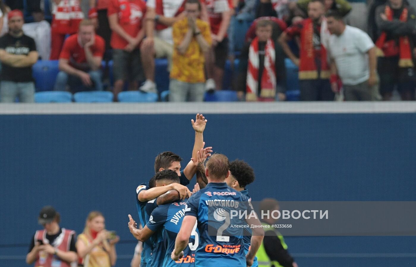 Футбол. Суперкубок России. Матч "Зенит" - "Спартак" 