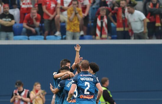 Футбол. Суперкубок России. Матч "Зенит" - "Спартак" 