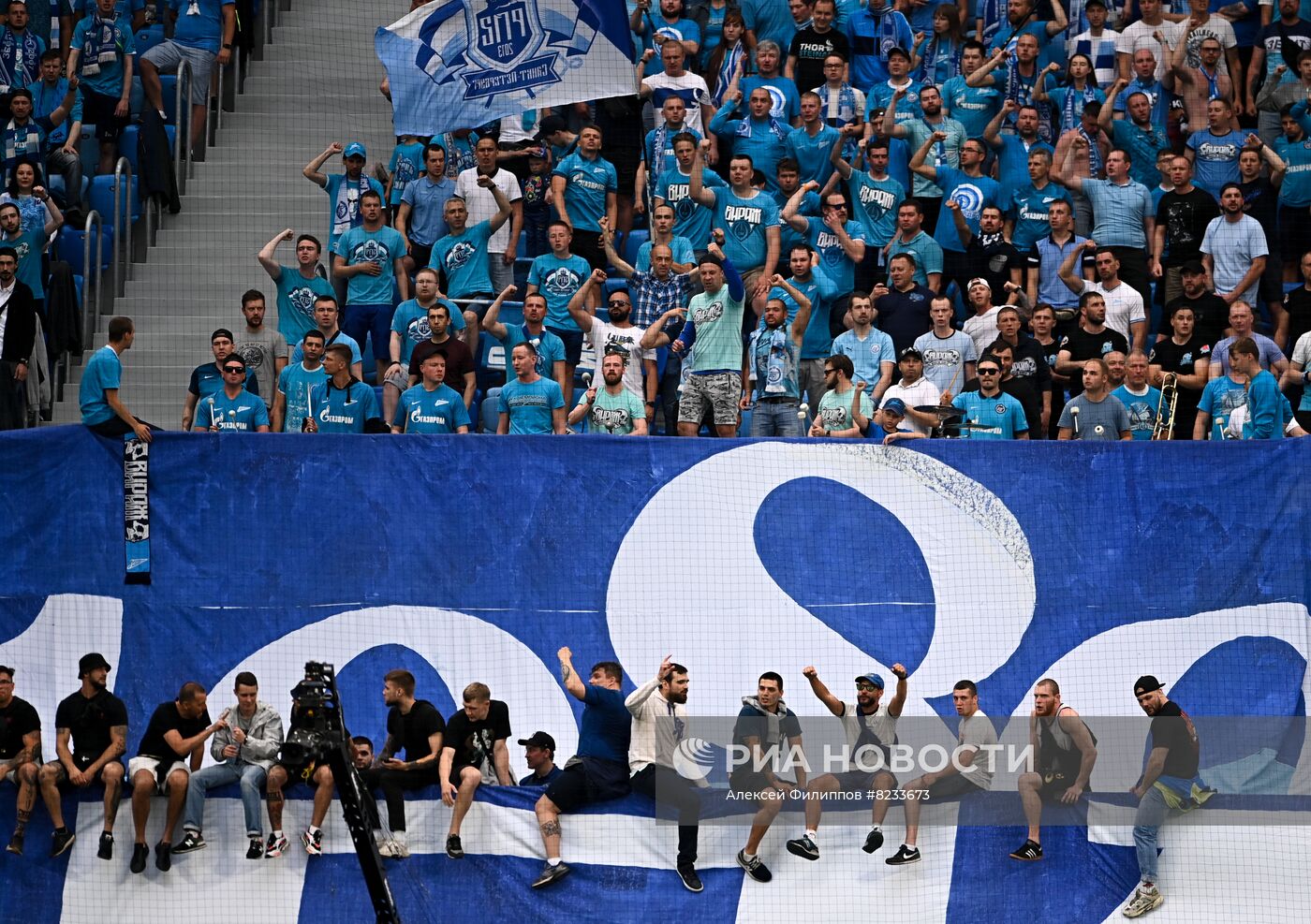 Футбол. Суперкубок России. Матч "Зенит" - "Спартак"