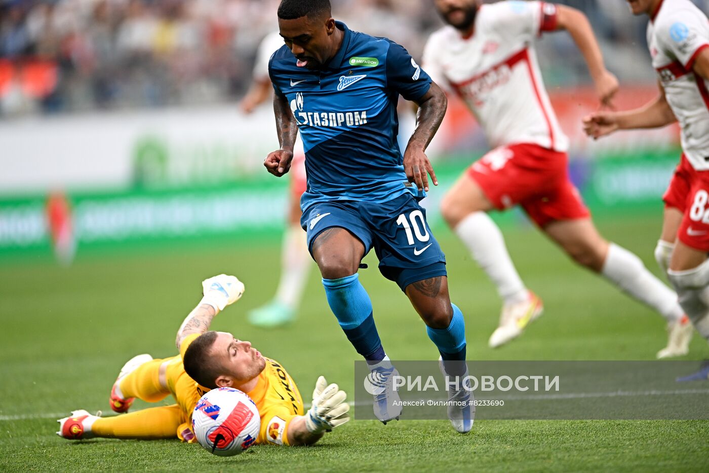 Футбол. Суперкубок России. Матч "Зенит" - "Спартак"