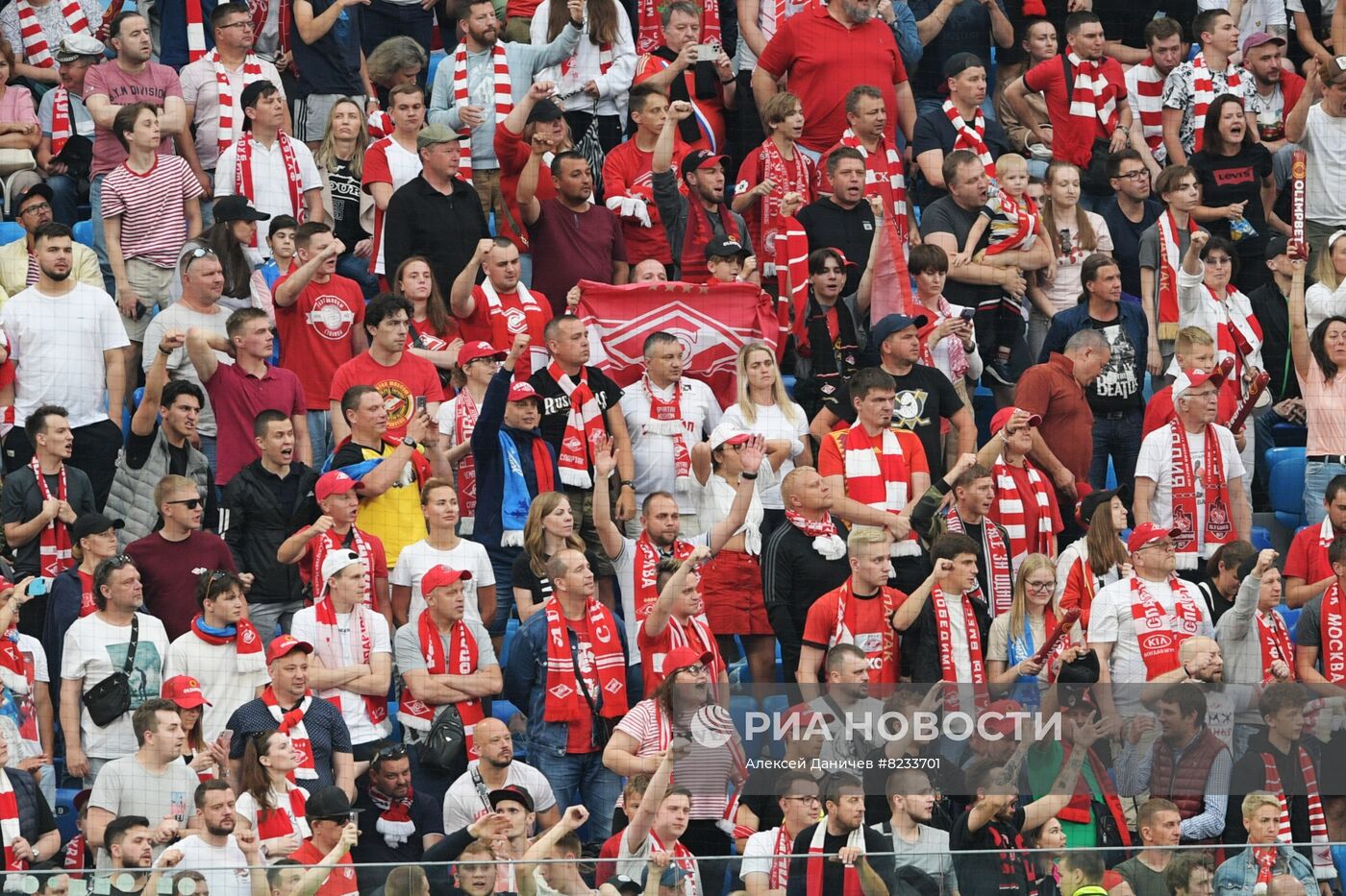 Футбол. Суперкубок России. Матч "Зенит" - "Спартак"