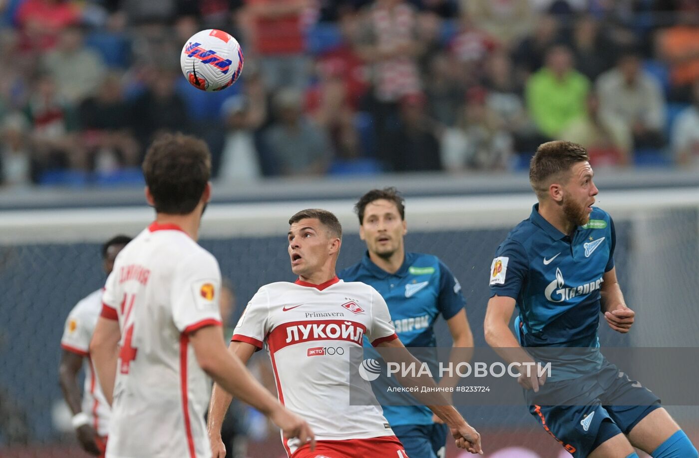 Футбол. Суперкубок России. Матч "Зенит" - "Спартак"