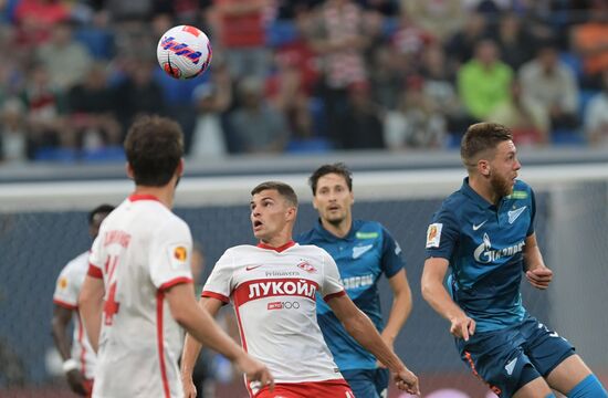 Футбол. Суперкубок России. Матч "Зенит" - "Спартак" 