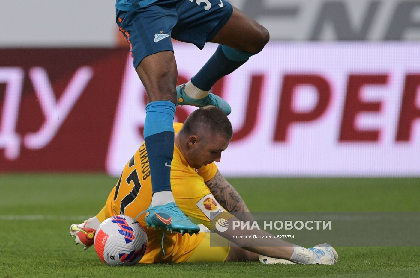 Футбол. Суперкубок России. Матч "Зенит" - "Спартак"