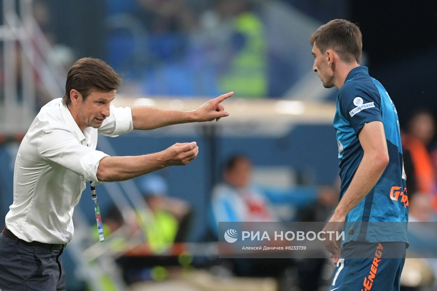 Футбол. Суперкубок России. Матч "Зенит" - "Спартак"