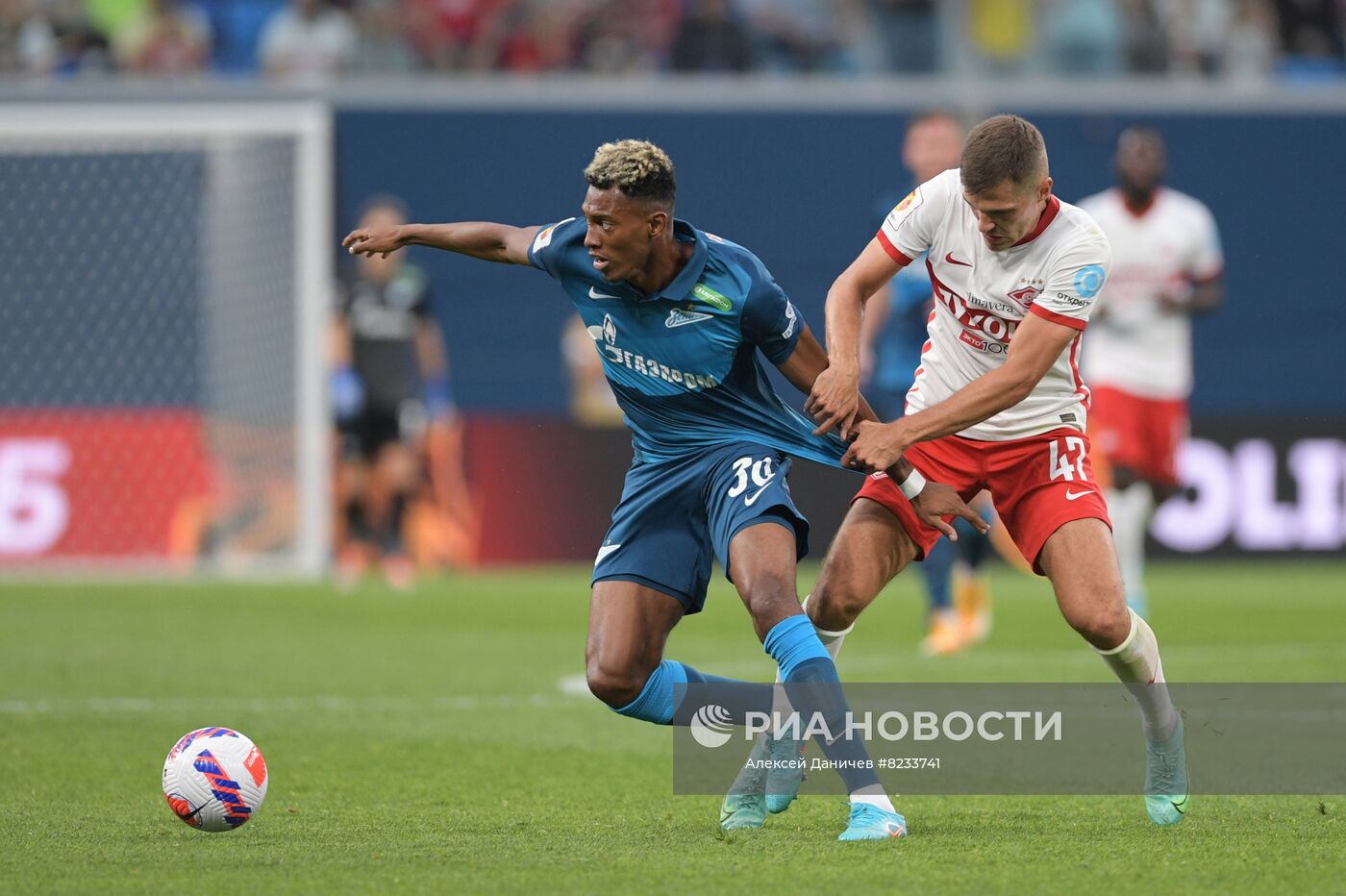 Футбол. Суперкубок России. Матч "Зенит" - "Спартак"