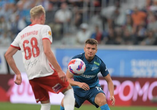 Футбол. Суперкубок России. Матч "Зенит" - "Спартак" 