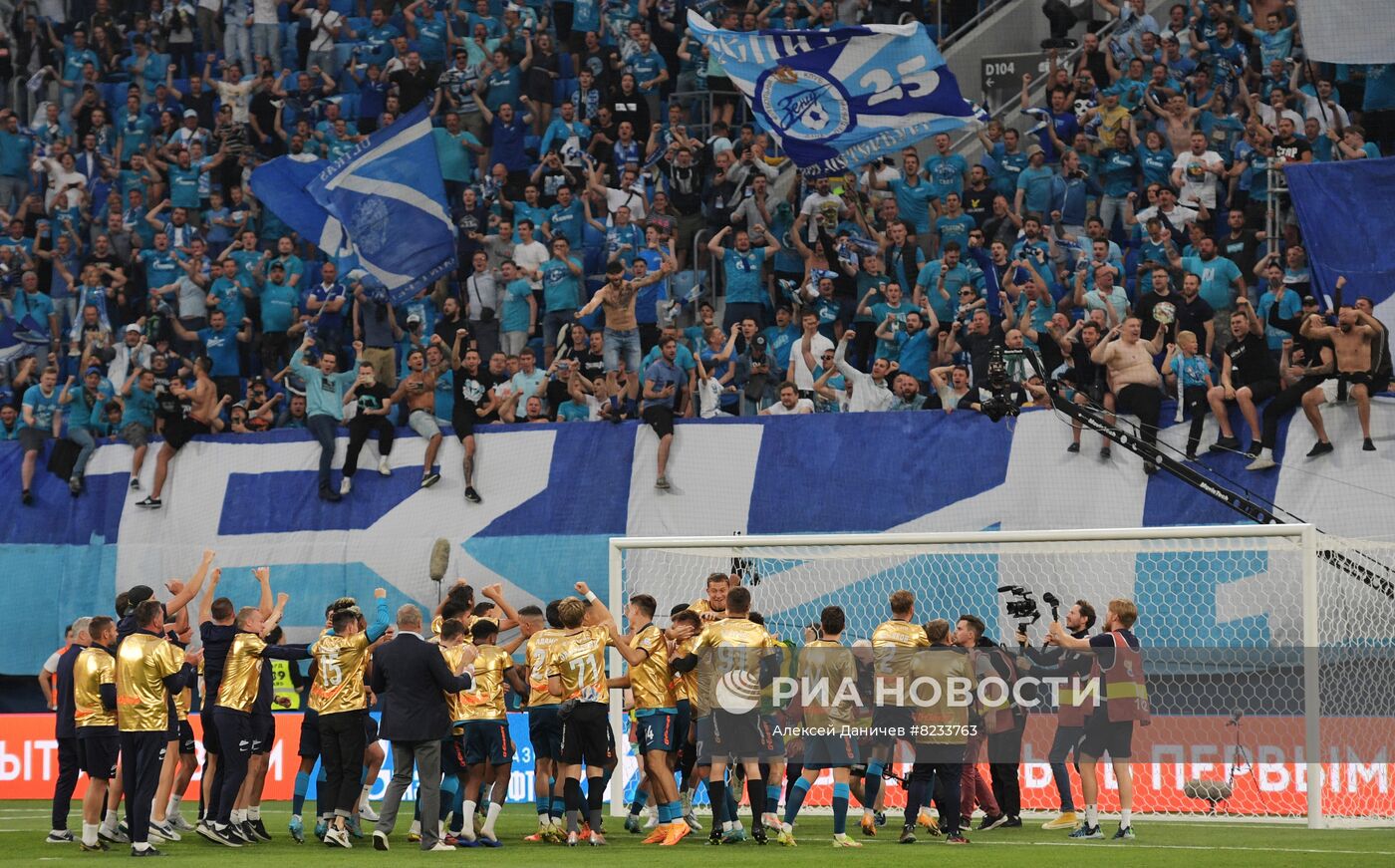 Футбол. Суперкубок России. Матч "Зенит" - "Спартак"