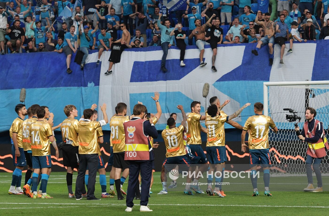 Футбол. Суперкубок России. Матч "Зенит" - "Спартак"