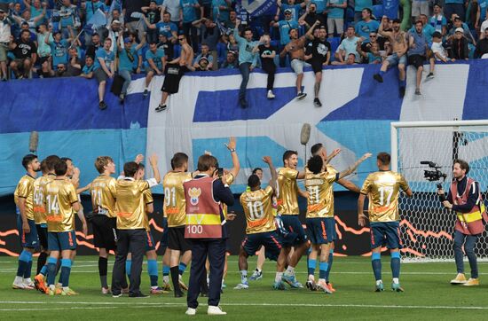 Футбол. Суперкубок России. Матч "Зенит" - "Спартак" 