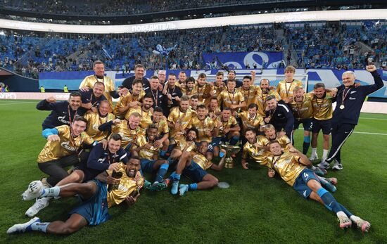 Футбол. Суперкубок России. Матч "Зенит" - "Спартак" 