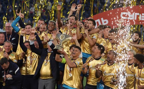 Футбол. Суперкубок России. Матч "Зенит" - "Спартак" 