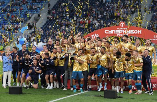 Футбол. Суперкубок России. Матч "Зенит" - "Спартак" 