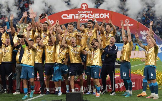 Футбол. Суперкубок России. Матч "Зенит" - "Спартак" 