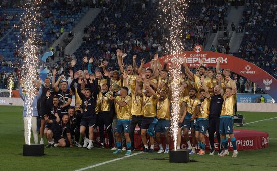 Футбол. Суперкубок России. Матч "Зенит" - "Спартак" 