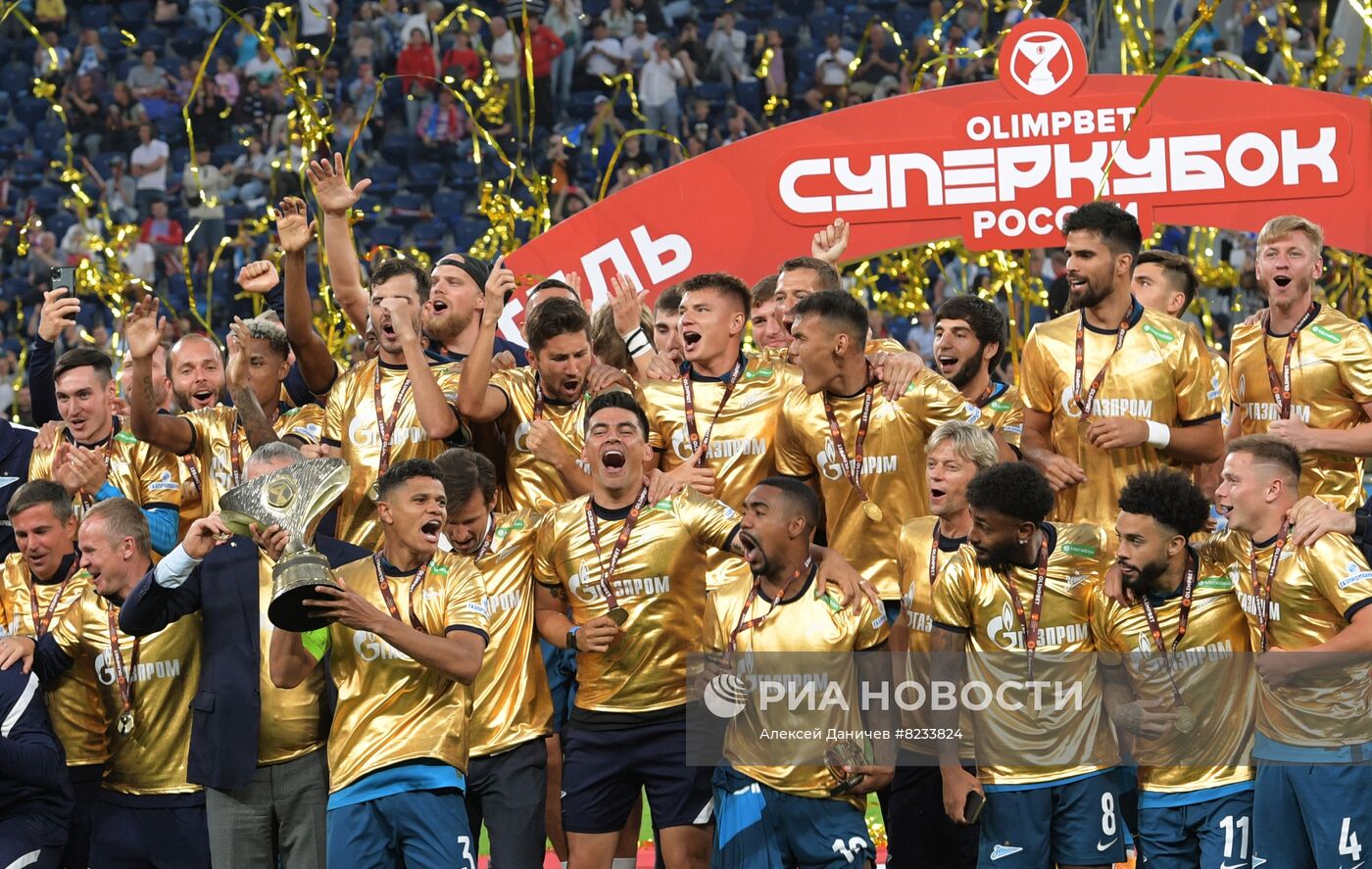 Футбол. Суперкубок России. Матч "Зенит" - "Спартак"