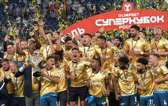 Футбол. Суперкубок России. Матч "Зенит" - "Спартак" 