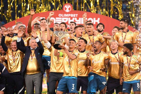 Футбол. Суперкубок России. Матч "Зенит" - "Спартак"