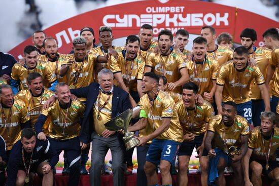 Футбол. Суперкубок России. Матч "Зенит" - "Спартак"