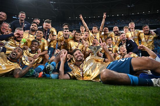 Футбол. Суперкубок России. Матч "Зенит" - "Спартак"