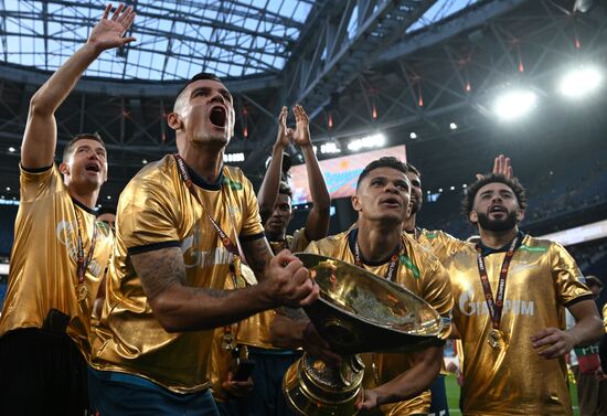 Футбол. Суперкубок России. Матч "Зенит" - "Спартак"