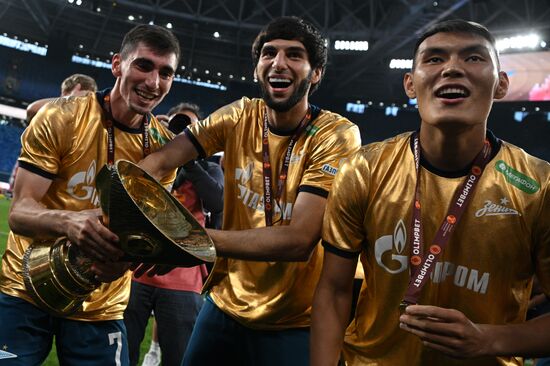 Футбол. Суперкубок России. Матч "Зенит" - "Спартак"