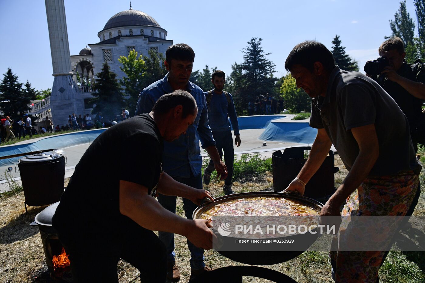 Празднование Курбан-байрама в Донецкой народной республике