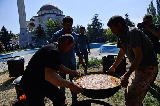 Празднование Курбан-байрама в Донецкой народной республике