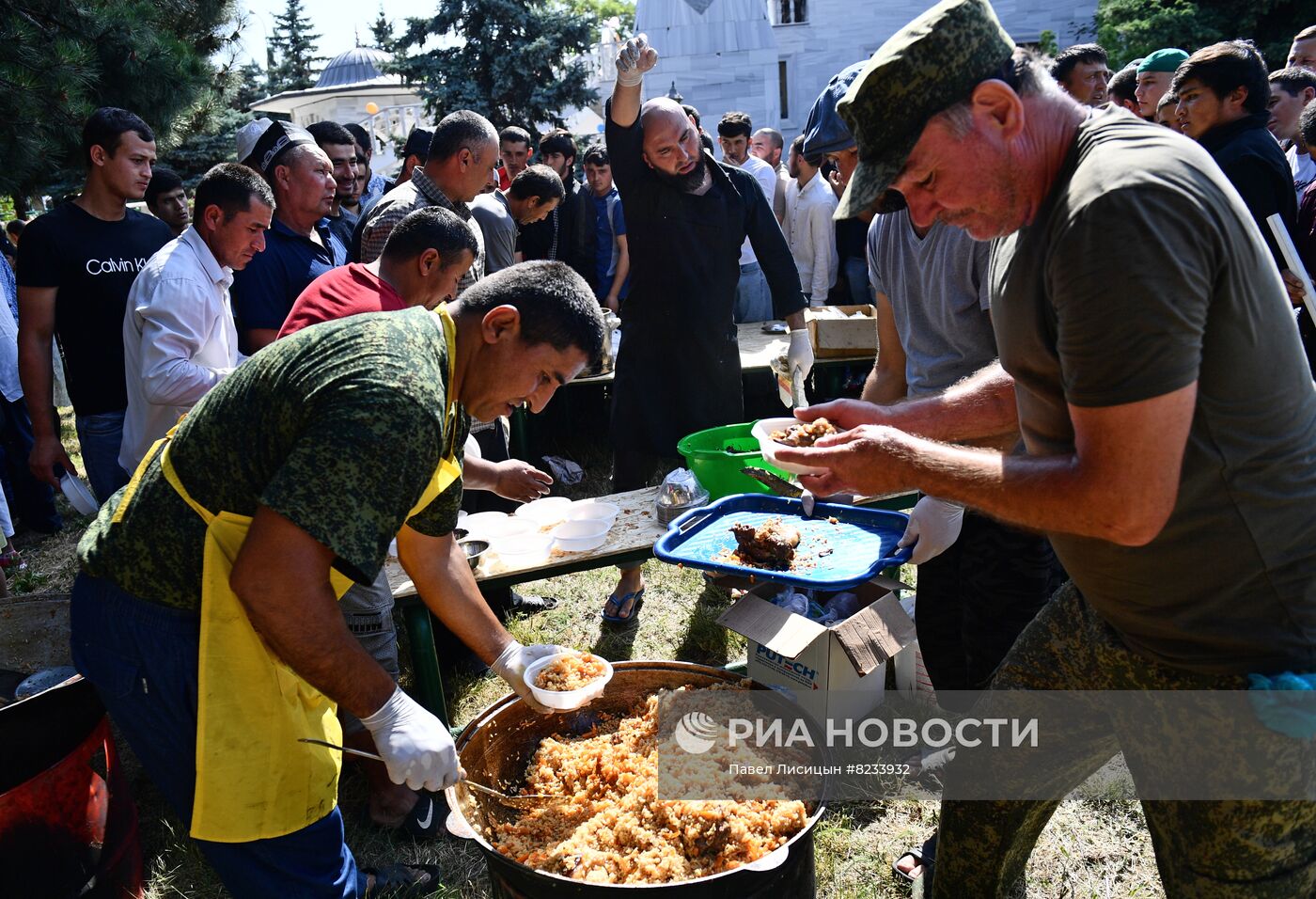 Празднование Курбан-байрама в Донецкой народной республике