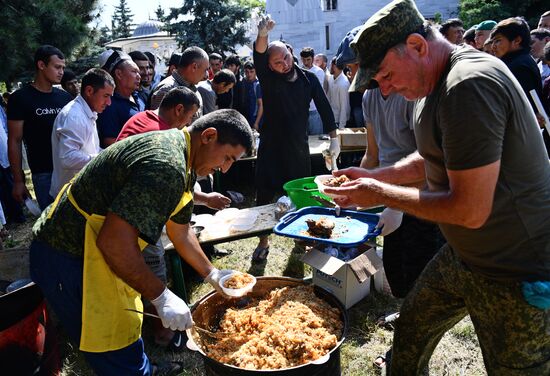 Празднование Курбан-байрама в Донецкой народной республике