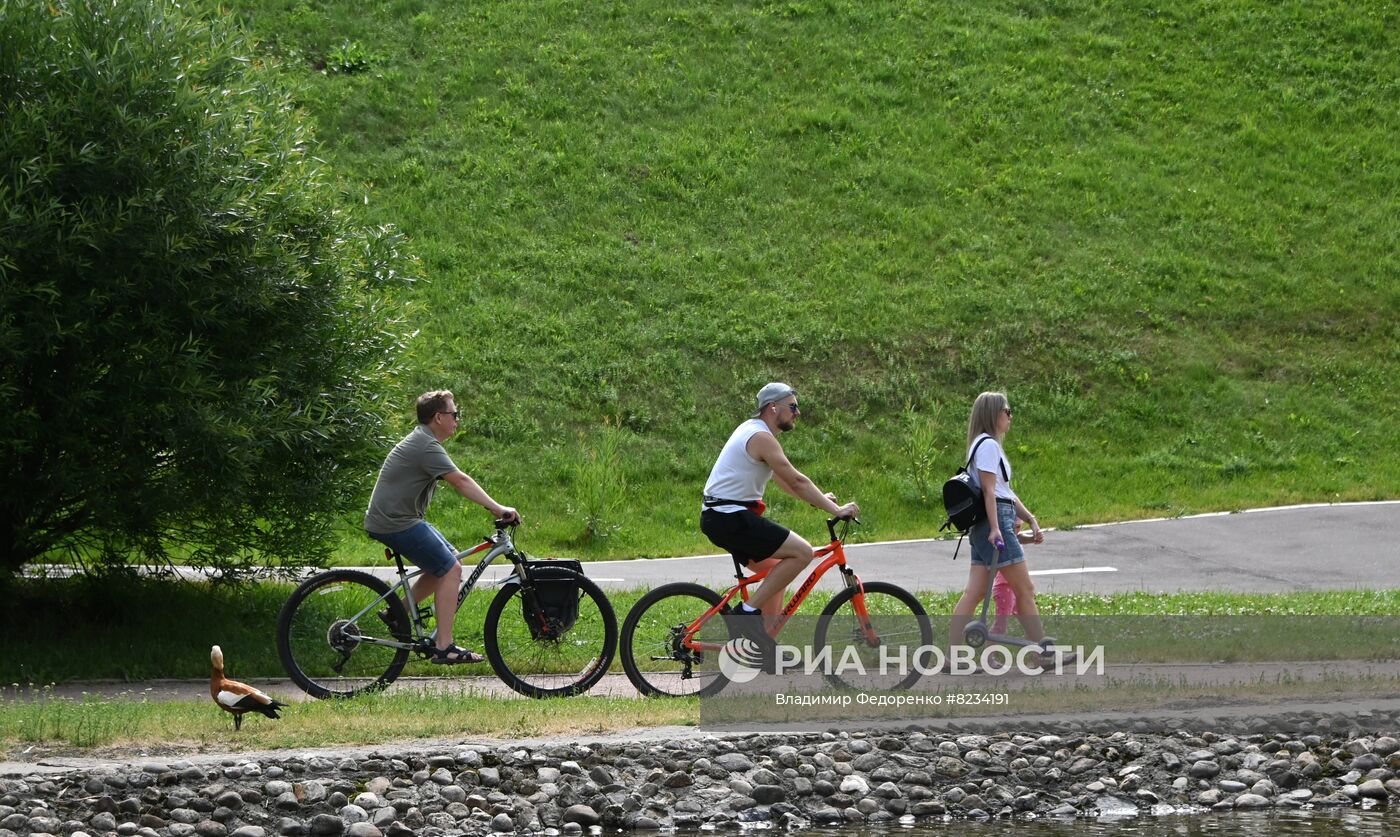 Лето в Москве