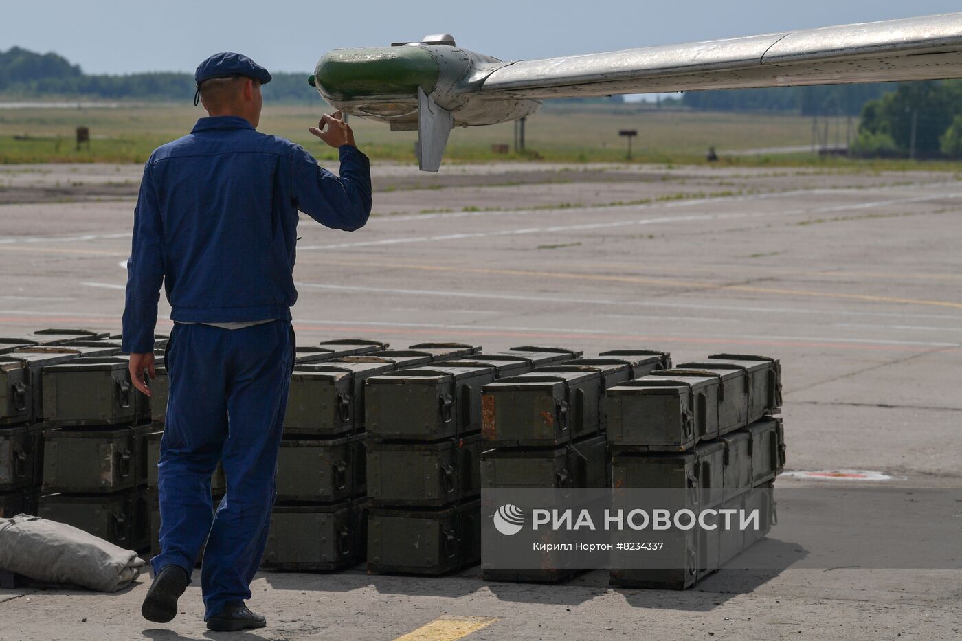 Аэродром базирования Су-25 в зоне проведения спецоперации