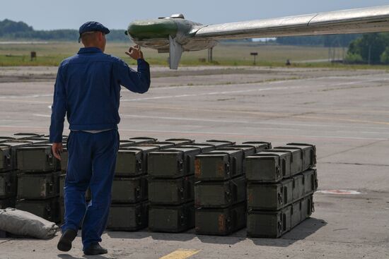 Аэродром базирования Су-25 в зоне проведения спецоперации