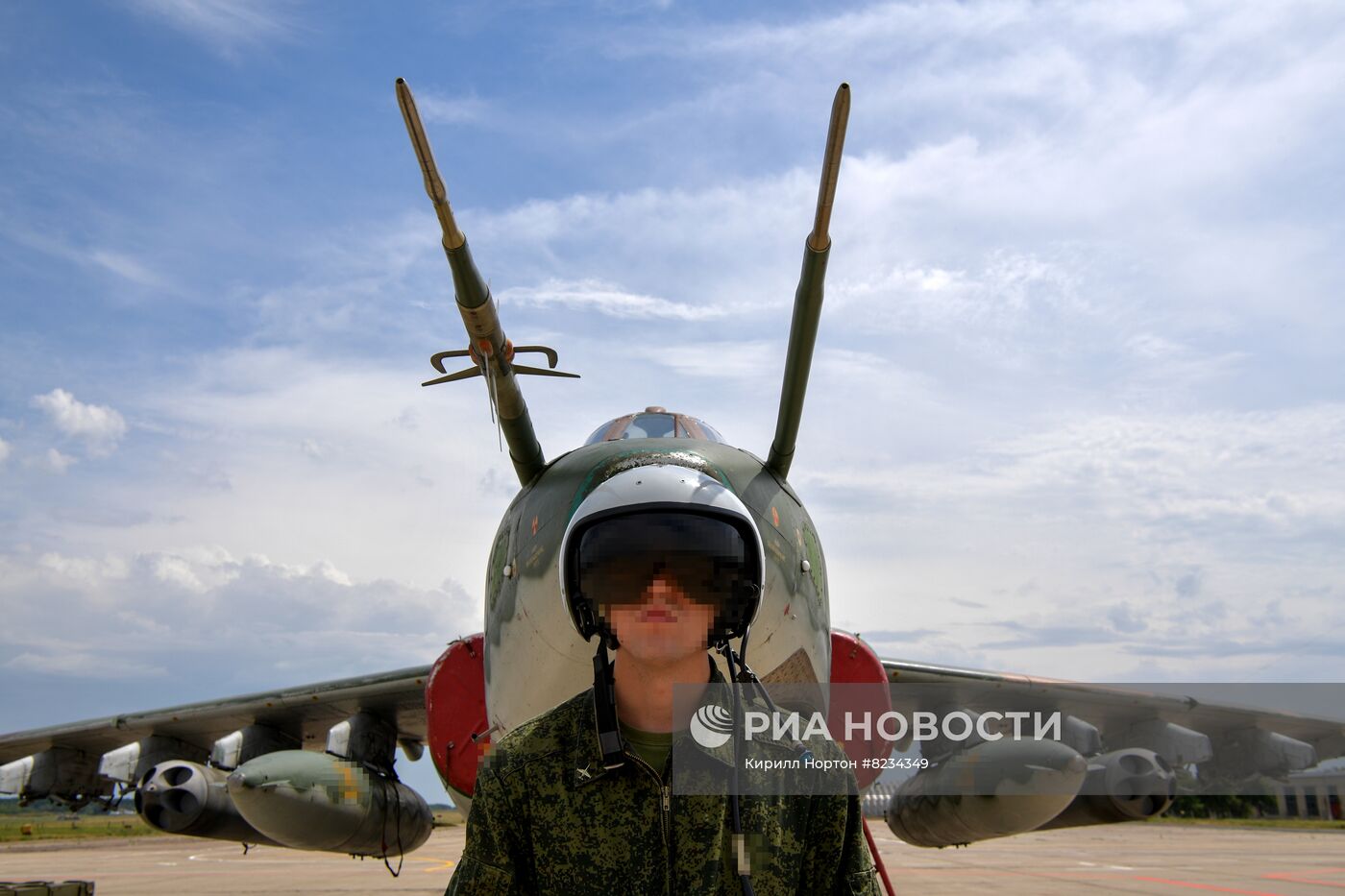 Аэродром базирования Су-25 в зоне проведения спецоперации