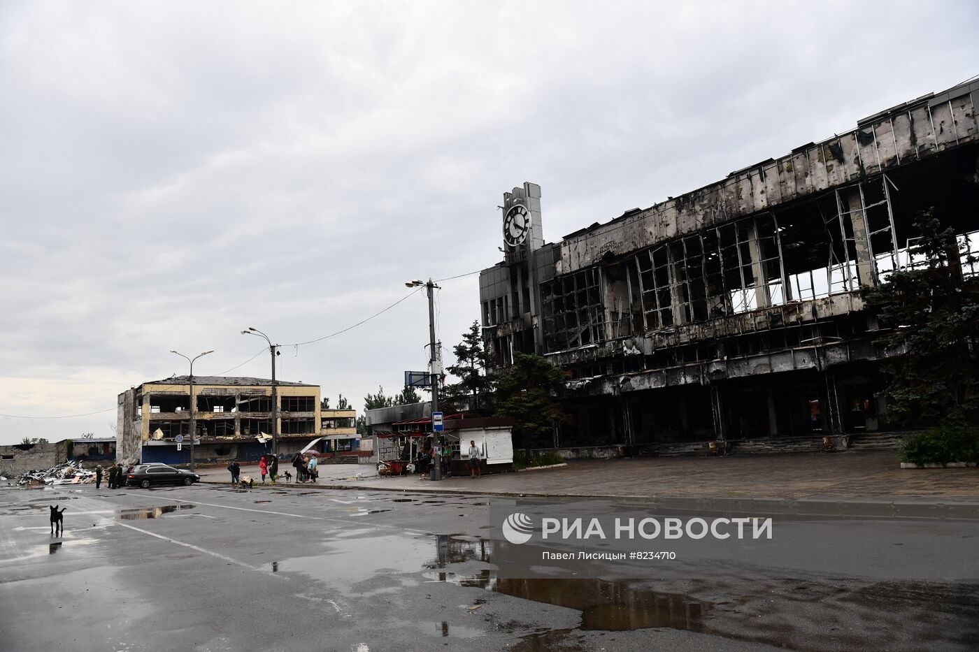 Первый после освобождения Мариуполя пассажирский поезд отправился в Волноваху