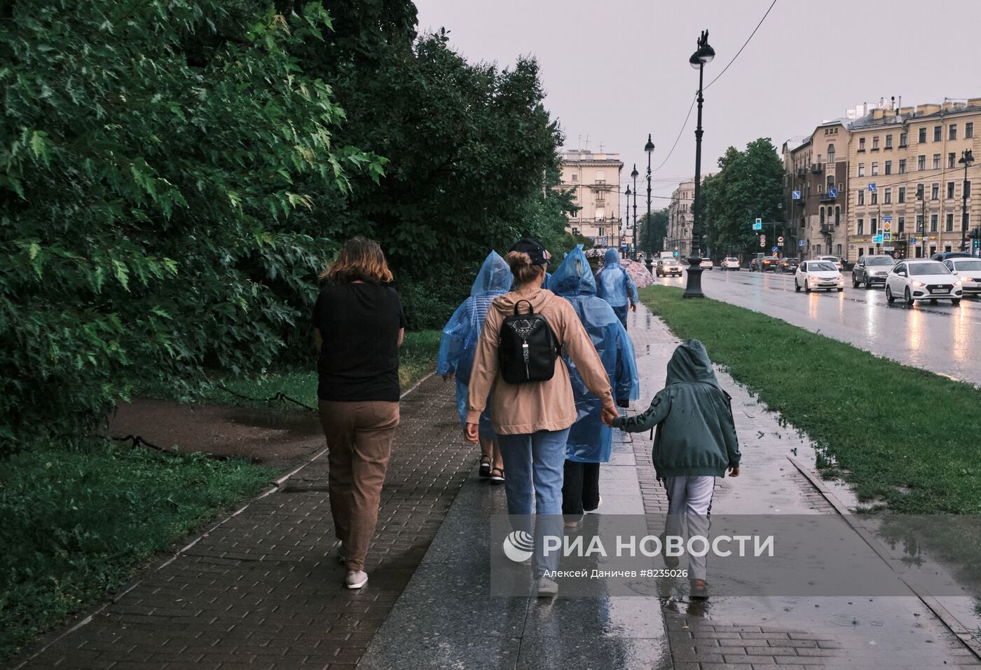 Циклон "Зельда" пришел в Санкт-Петербург