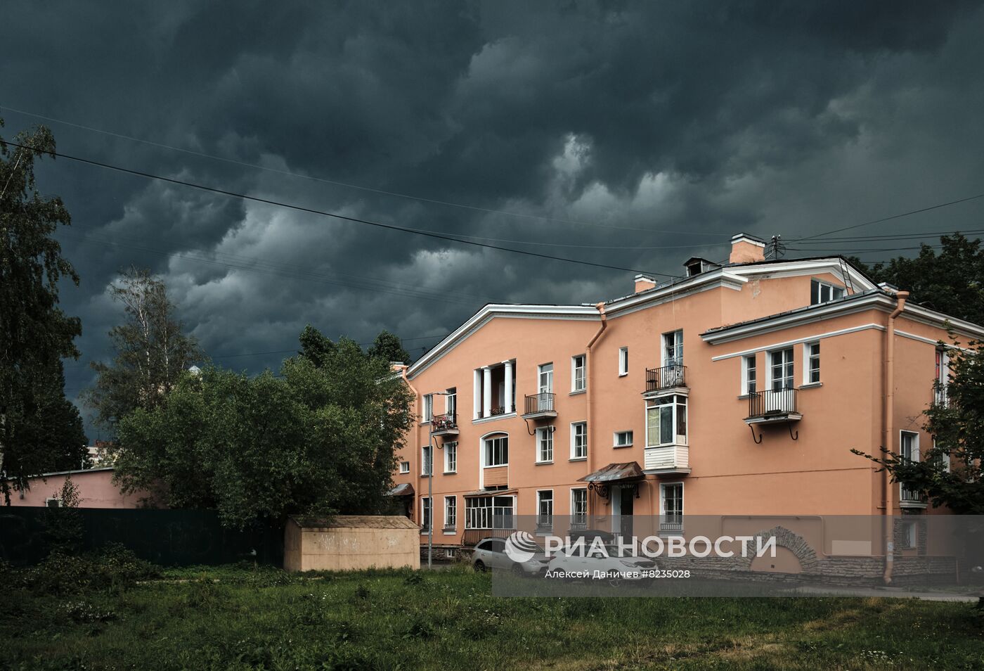 Циклон "Зельда" пришел в Санкт-Петербург