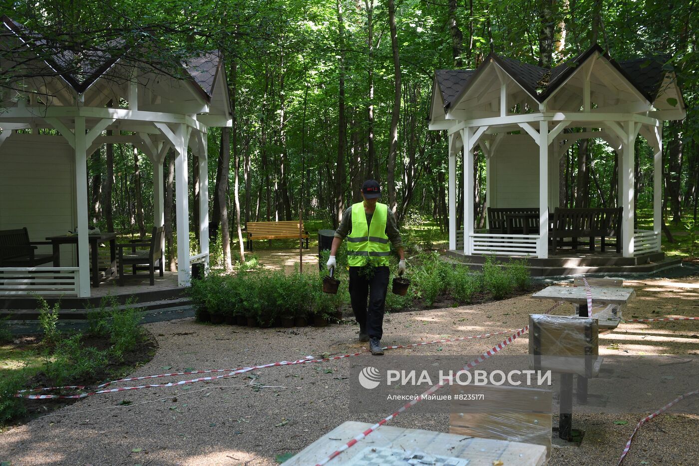 Благоустройство Щукинского парка