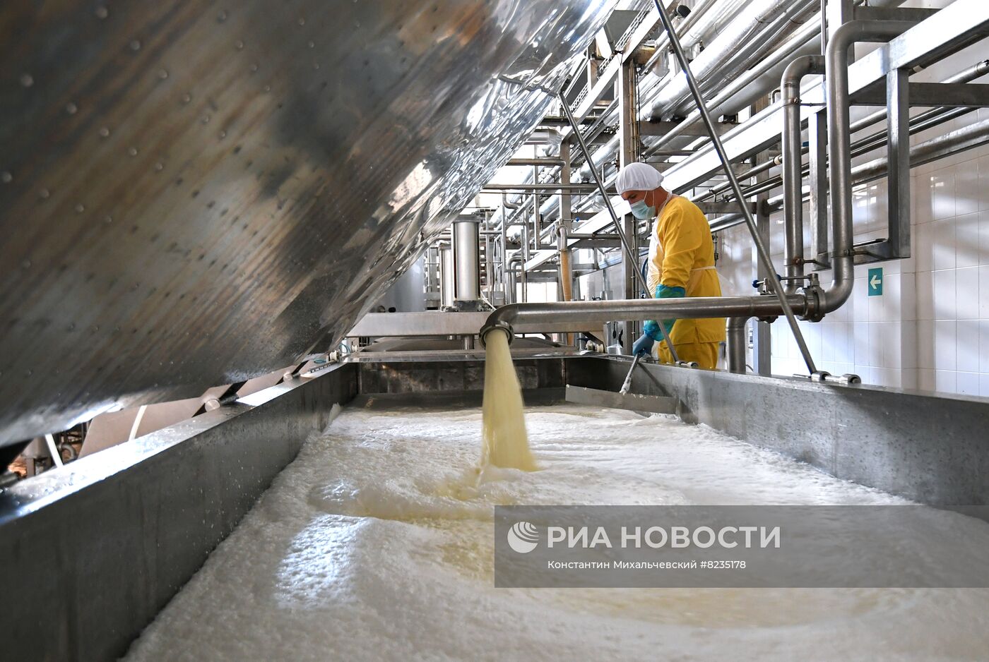 Предприятие по переработке молока в Крыму
