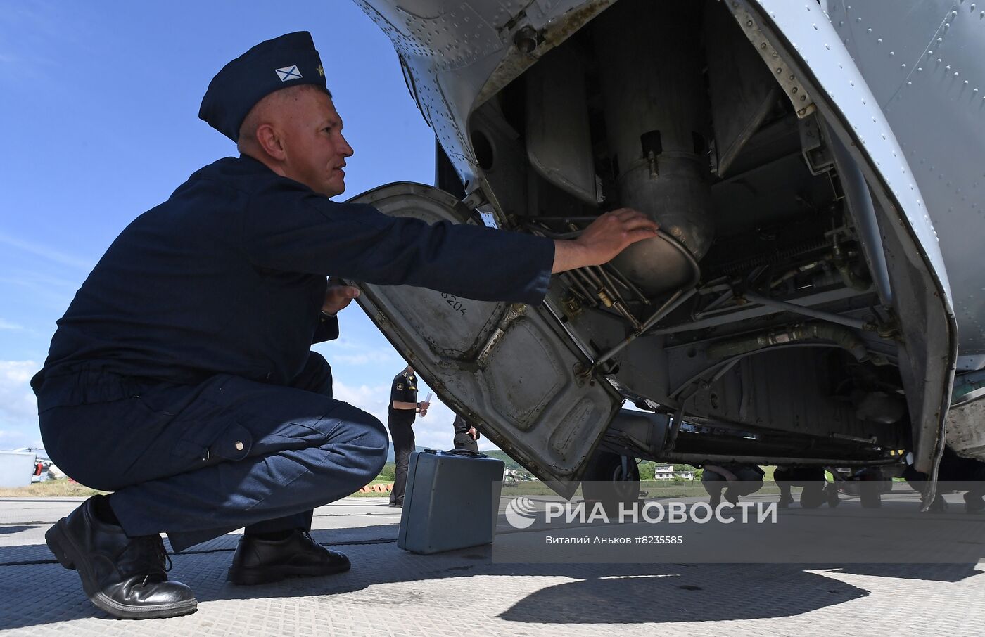 Учебно-тренировочные полеты в авиационном гарнизоне ТОФ